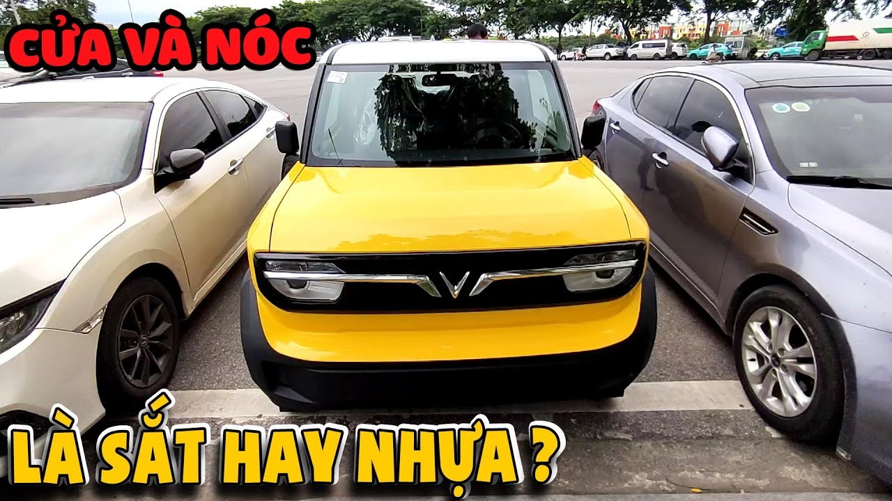 VinFast VF 3: Cửa và Nóc Xe Làm Từ Sắt Hay Nhựa? Giải Mã Chi Tiết