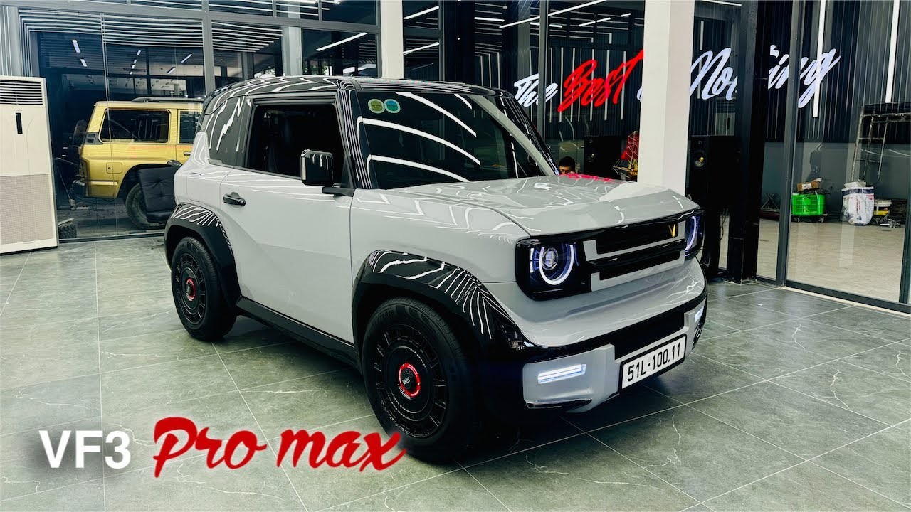 VinFast VF 3 Độ "Mini Defender": Hành Trình Lột Xác Ấn Tượng