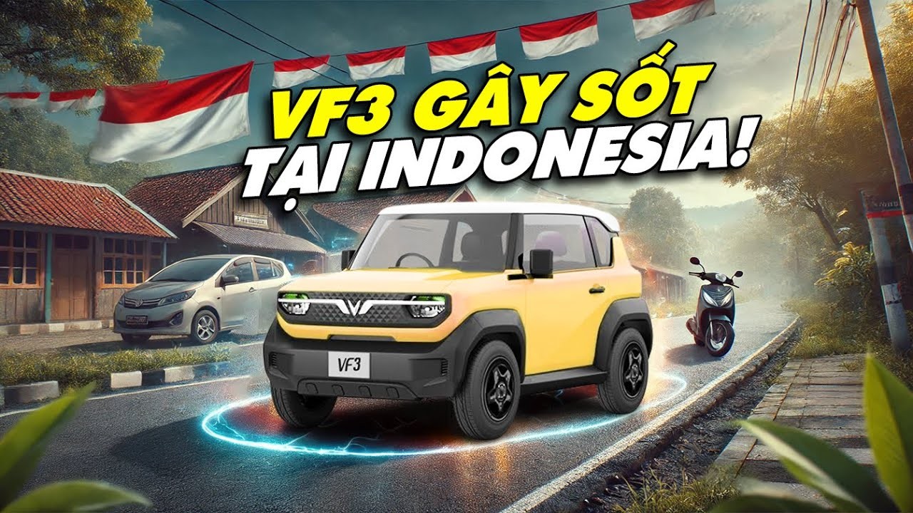 VinFast VF 3 Gây Sốt Indonesia: Vì Sao Xe Điện Việt Tạo Bão?