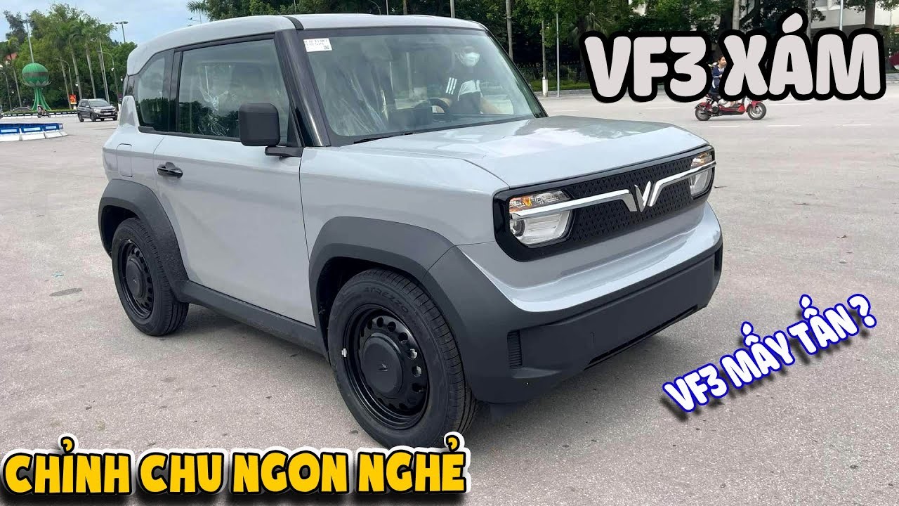 VinFast VF 3 Xám Lộ Diện: Cân Nặng Bất Ngờ, Lưu Ý Khi Sử Dụng