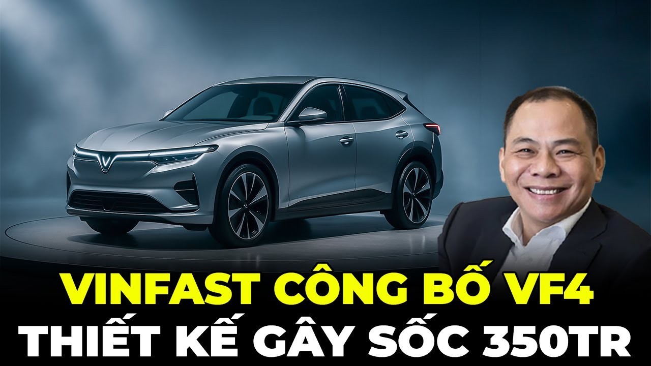 VinFast VF 4: Hé Lộ Thiết Kế, Giá & Thông Số - Tân Binh Xe Điện Đô Thị