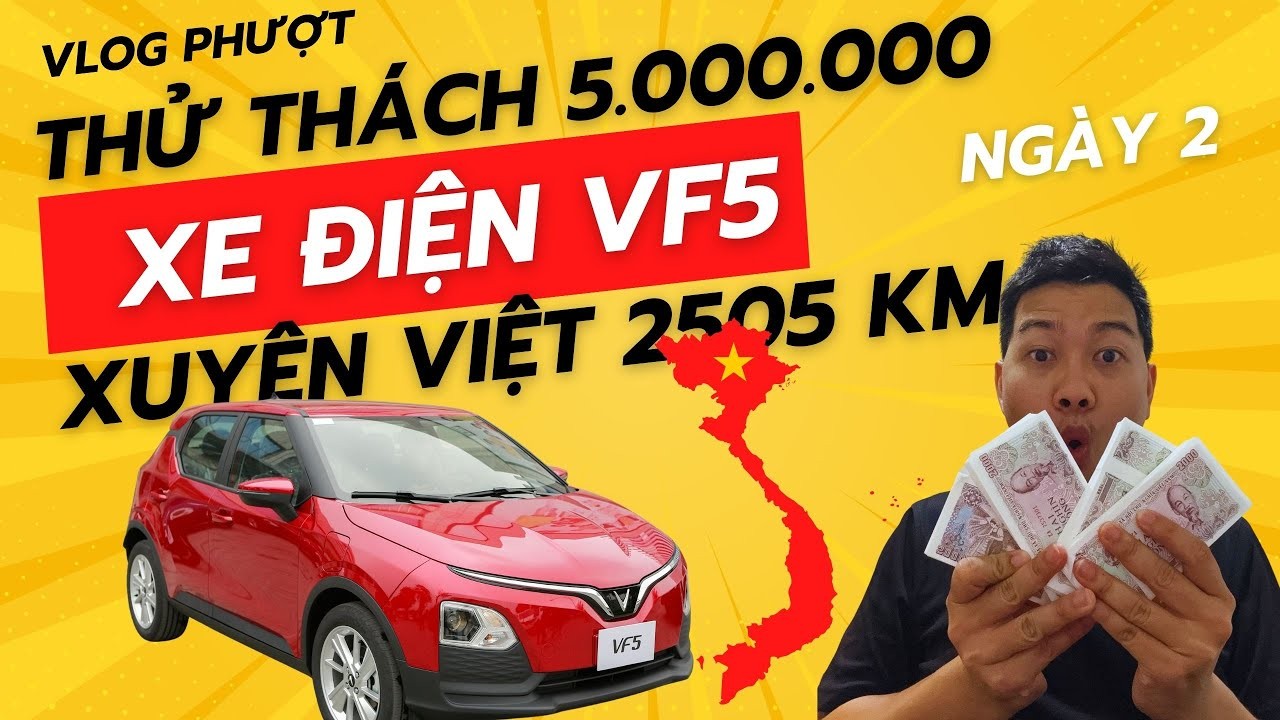 VinFast VF 5: Cần Thơ - Cà Mau & Bí Mật Thử Thách 5 Triệu