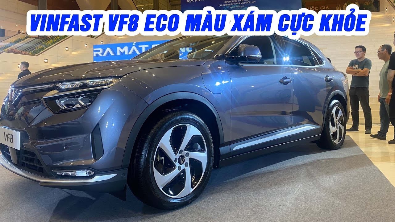 VinFast VF 8 Eco Màu Xám: Khỏe Khoắn, Hiện Đại và Tối Ưu