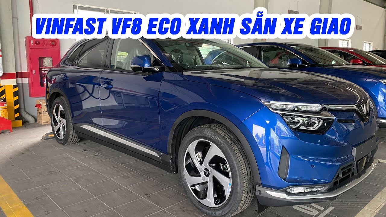 VinFast VF 8 Eco Màu Xanh VinFast: Sẵn Xe Giao Ngay Đón Tết