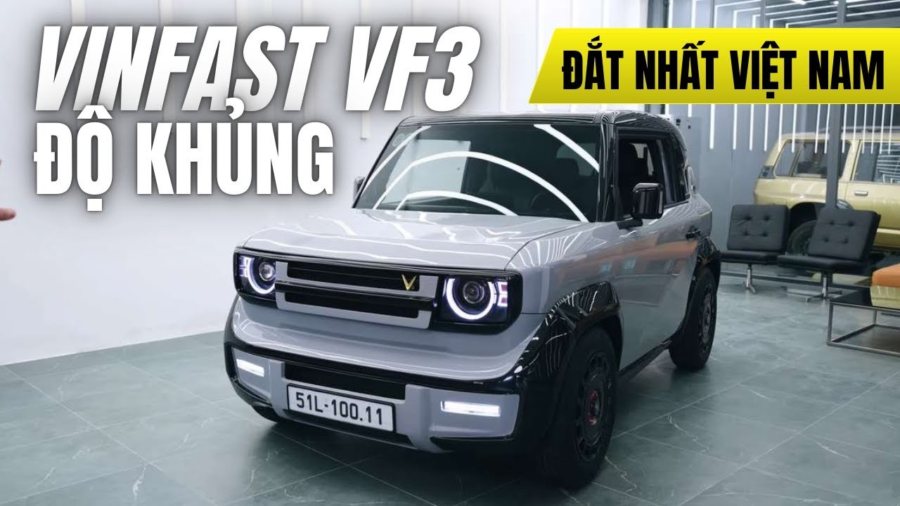 Vinfast VF3 Độ Đắt Nhất Việt Nam: Tiểu Defender Giá Hơn 1 Tỷ Đồng
