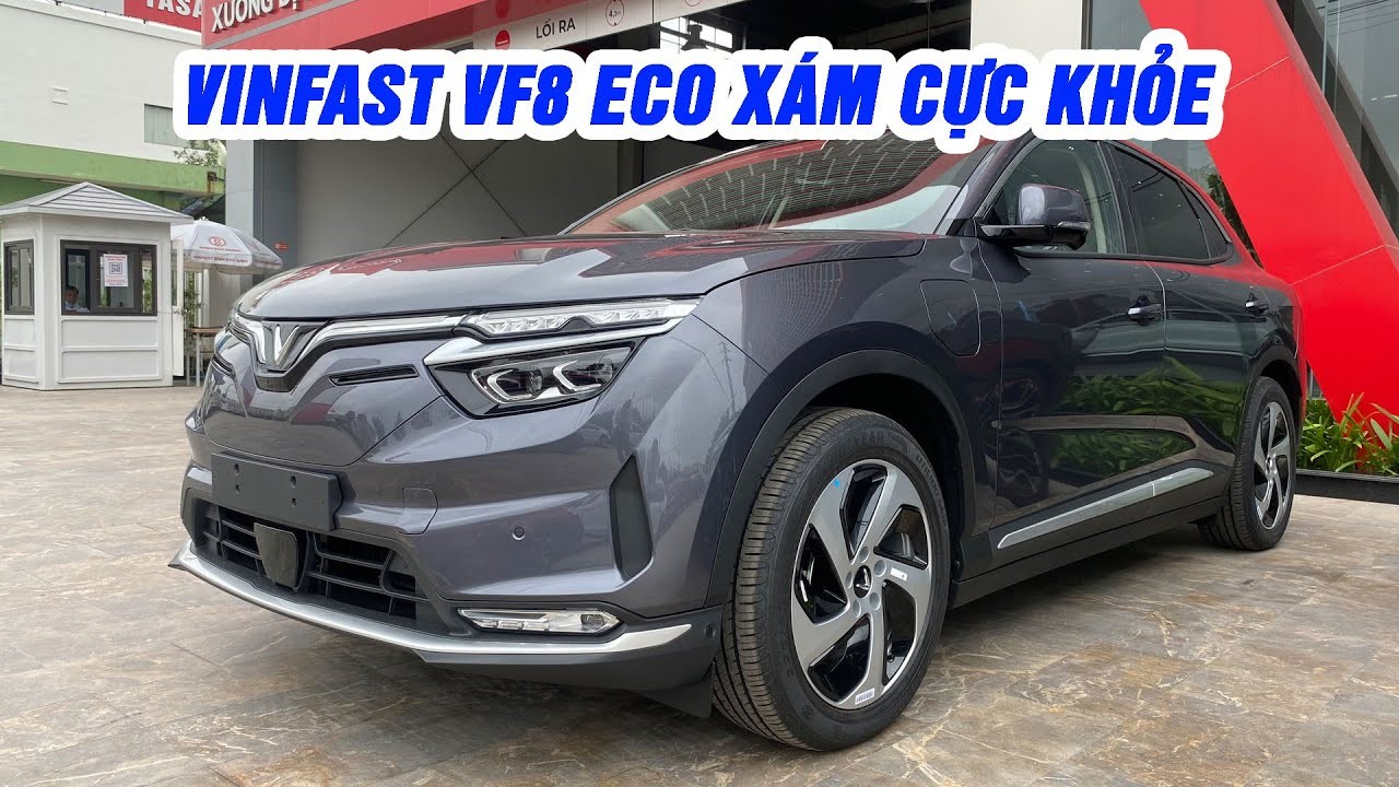 VinFast VF8 Eco Màu Xám Neptune Grey: Đánh Giá Chi Tiết Vẻ Đẹp Thực Tế