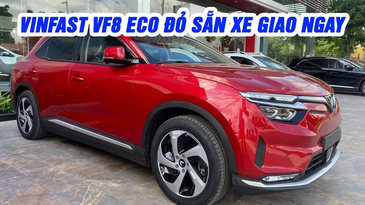 VinFast VF8 Eco: Sẵn Xe Đỏ, Đen Giao Ngay Tại Hải Dương