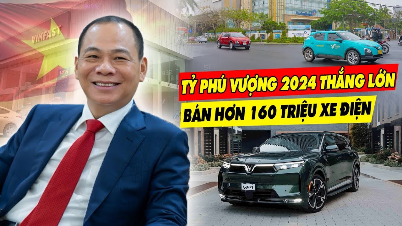 VinFast Vượt Mục Tiêu Doanh Số 2024: Giao Gần 100.000 Xe