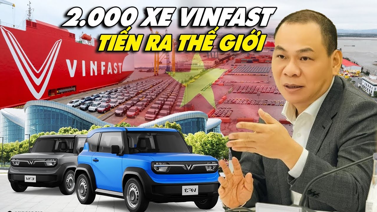 Vinfast Xuất Khẩu Lô 2.000 Xe Điện Sang Indonesia: Bước Tiến Lớn