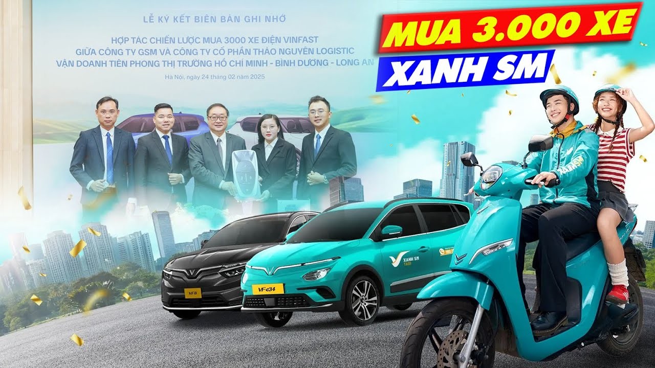 Xanh SM Vươn Lên Dẫn Đầu Thị Trường Taxi Việt Nam
